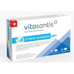 Vitasantis Stress Sommeil AD+ 28 comprimés