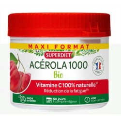Superdiet Acérola 1000 Bio 60 comprimés