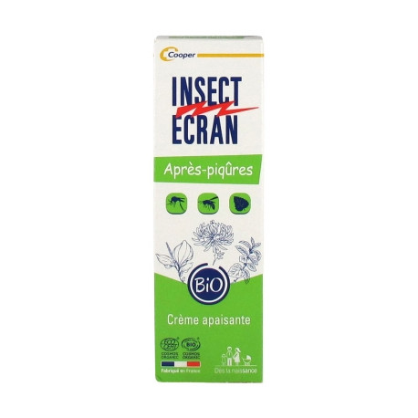 Insect Ecran Après-Piqûres Crème Apaisante Bio 30 g
