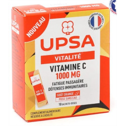 UPSA Vitalité Vitamine C 1000 mg 10 sachets doses