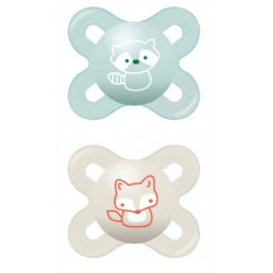 MAM 2 Sucettes Naissance Silicone Forest 0 - 2 Mois
