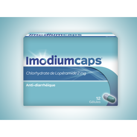 Imodiumcaps 2mg 12 gélules