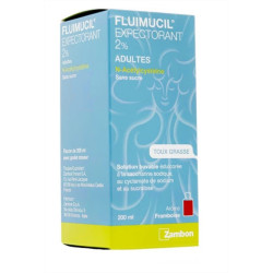 Fluimucil Expectorant 2% solution buvable sans sucre 200 ml
