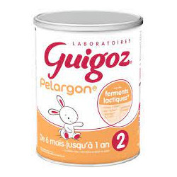 Guigoz Pelargon lait 2eme âge 780g