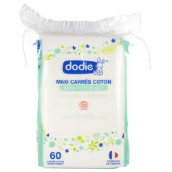 Dodie Maxi Carrés Coton Bio 60 Carrés