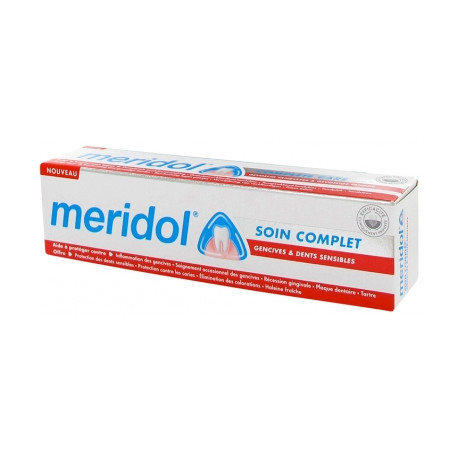 Meridol Dentifrice Soin Complet Gencives & Dents Sensibles 75 ml
