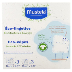 Mustela Éco-Lingettes Recharge 6 Lingettes