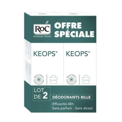 Roc Keops déodorant bille 30ml x2
