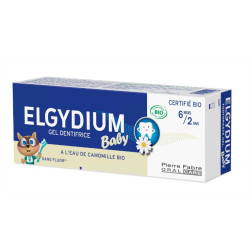 Elgydium baby gel dentifrice bio 6 mois 30 ml