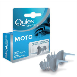 Quies Protection auditive Moto 1 paire