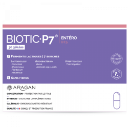 Aragan Biotic p7 entéro 30 gélules