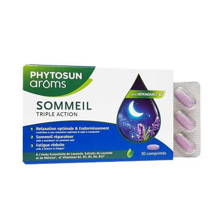 Phytosun Aroms Sommeil Triple Action 30 comprimés