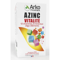 Arkopharma Azinc vitalité 120 gélules