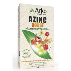 Azinc Vegetal Boost 24 Cprs