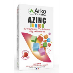 Arkopharma Azinc vitalité junior 30 comprimés à croquer goût fraise