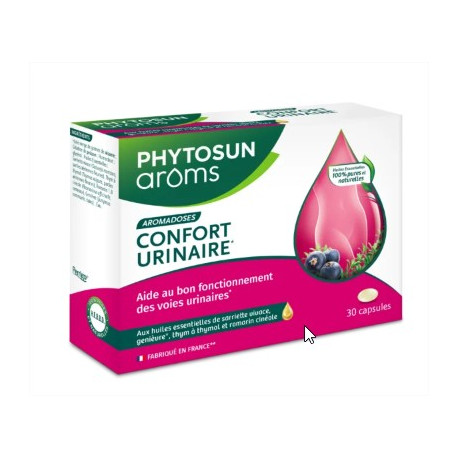Phytosun arôms aromadoses confort urinaire 30 capsules