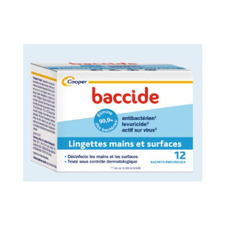 BACCIDE LINGETTES INDIV B12
