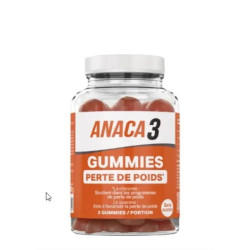 Anaca3 Perte de Poids - 60 Gummies sans sucres