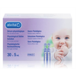 Alvita sérum physiologique 30 dosettes de 5 mL