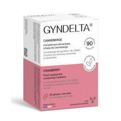 Gyndelta Canneberge 90 gélules