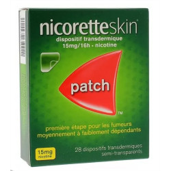 Nicorestteskin 15 mg / 16h 28 dispositifs transdermiques