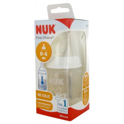 NUK First Choice+ Biberon Temperature Control 150 ml 0-6 Mois