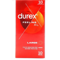 Durex Feeling XL 10 préservatifs