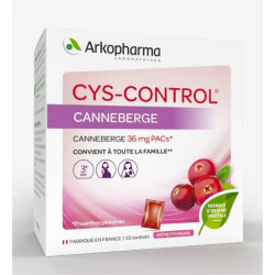 Arkopharma Cys-control canneberge 20 sachets