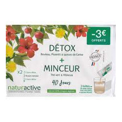 Naturactive Détox + Minceur - 2 x 20 sticks