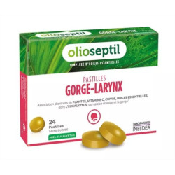 Olioseptil Pastilles Gorge - Larynx 24 pastilles