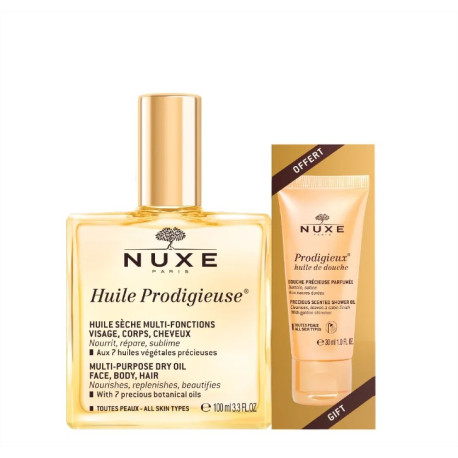 NUXE HUILE PRODIG 100MLHLE DCHE 30ML OFF