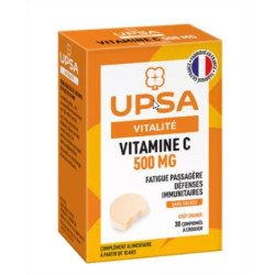 UPSA Vitamine C 500 mg 30 comprimés à croquer