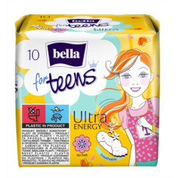 Bella for teens Energy serviettes hygiéniques x 10