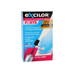 Excilor Forte mycose de L'Ongle 30ml+Coupe Ongle Offert