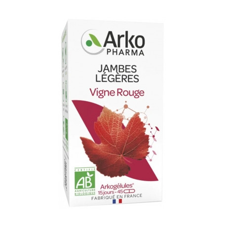 Arkogelules Vignes Rouge 45 gélules