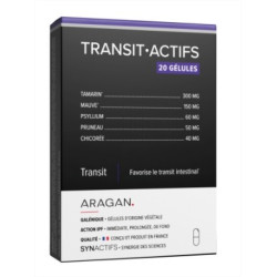Aragan Transit actifs 20 gélules