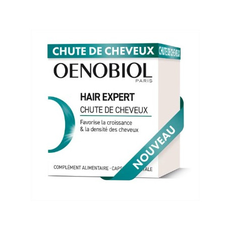 Oenobiol Hair Expert Chute de Cheveux, 30 Capsules