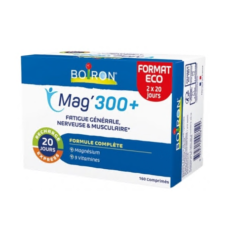 BOIRON MAG300+ fatigue générale 160 comprimés