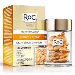 Roc Multi Correxion Revive + Glow Night Serum 30 Capsules