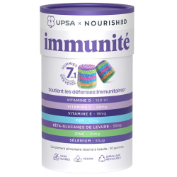 Upsa Nourished Immunité 7en 1 30 gummies