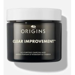 Origins Clear Improvement Masque purifiant et hydratant au charbon 75 ml