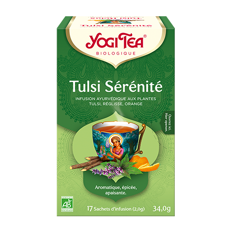 Yogi Tea Tulsi Sérénité Bio 17 Sachets