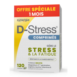 Synergia D-Stress 120 comprimés