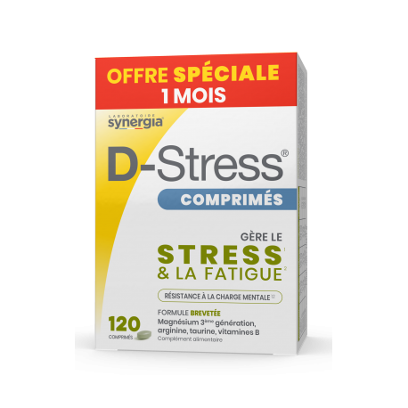 SYNERGIA D STRESS ENERGY B/120 CPS PROMO