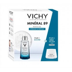 Vichy Mineral 89 Coffret 50ml + Crème de Jour Offerte, 15ml