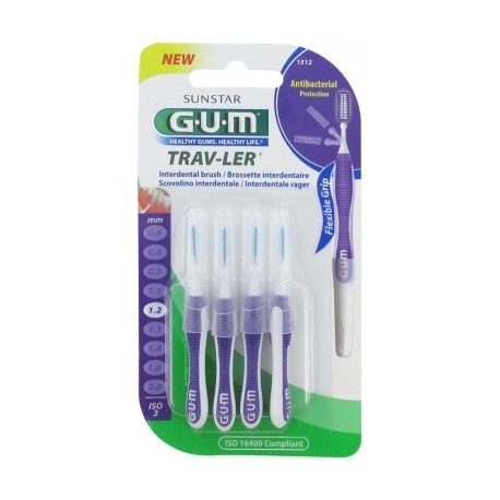 Gum Trav-Ler brossette interdentaire 1,2mm x4