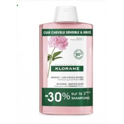Klorane Shampooing Pivoine Bio 2x400ml
