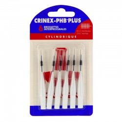 Crinex Phb Plus Brossettes Interdentaires Cylindriques x6