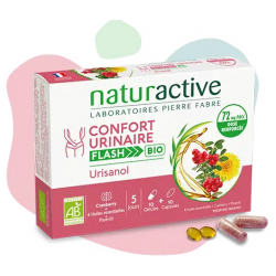 Naturactive Confort urinaire Flash Urisanol Bio 20 gélules