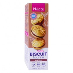 Milical Biscuit Fourré Chocolat 4 Sachets de 2